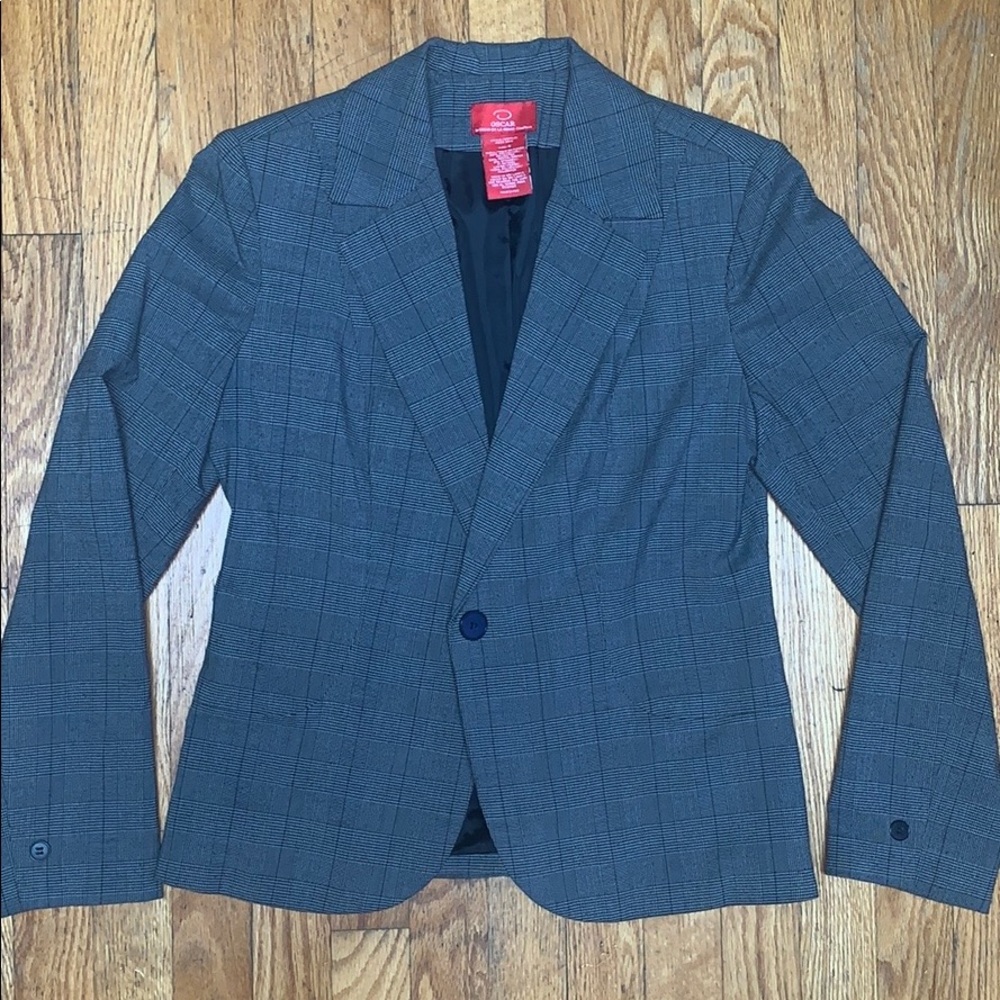Oscar de la rents women’s Gray Blazer
